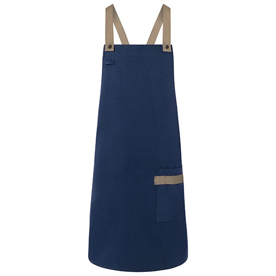 Fartuch Kelnerski Tkanina Twill Poliester Bawelna KY119 - Steel Blue (ca. Pantone 2380C)