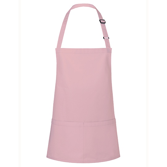 Fartuch Krotki Poliester Bawelna KY123 - Rose (ca. Pantone 4065C)