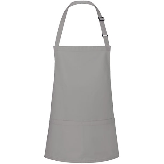 Fartuch Krótki Poliester Bawełna KY123 - Basalt Grey (ca. Pantone 4276C)