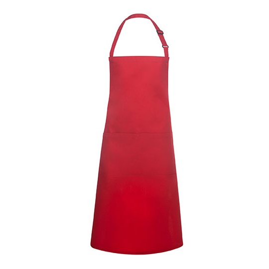 Fartuch Roboczy Oversize Splot Diagonalny KY133 - Red (ca. Pantone 186C)