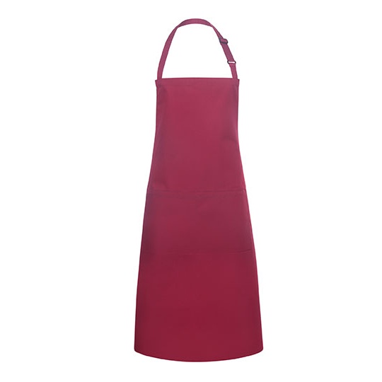 Fartuch Roboczy Oversize Splot Diagonalny KY133 - Bordeaux (ca. Pantone 209C)