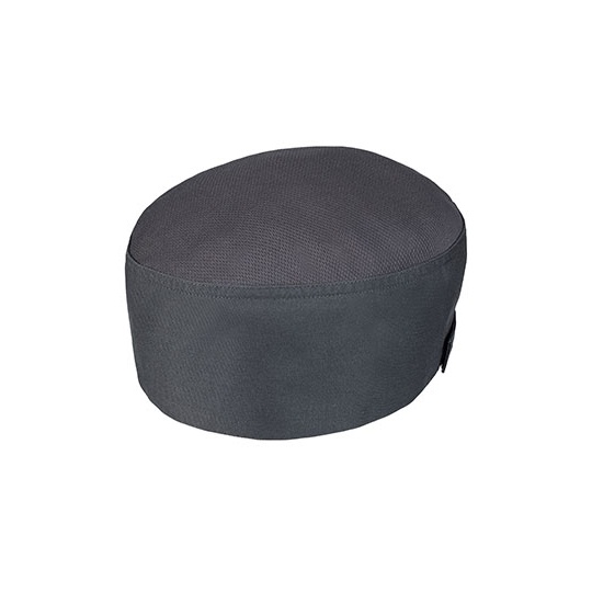 Czapka Kucharska Nowoczesna Oddychajaca KY136 - Anthracite (ca. Pantone 7540C)