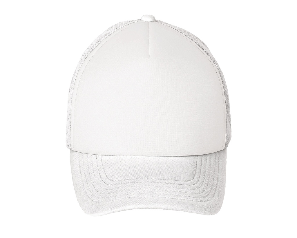 Czapka Trucker Poliestrowa Siateczka L01668 - White