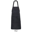 Fartuch Unisex Bawełna Organiczna L03569 - Black