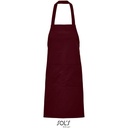 Fartuch Unisex Bawelna Organiczna L03569 - Burgundy
