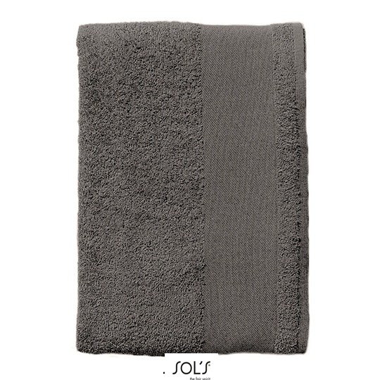 Przescieradlo Kapielowe Bawelniane L892 - Dark Grey (Solid)