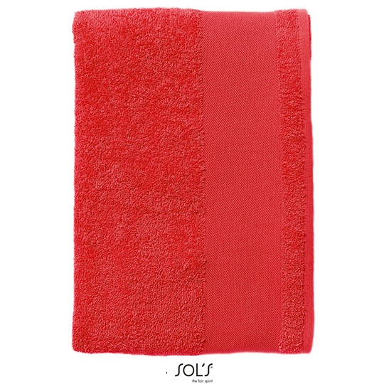 Przescieradlo Kapielowe Bawełniane L892 - Red