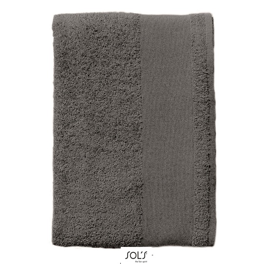 Ręcznik Gościnny z Bordiurą L903 - Dark Grey (Solid)