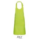 Fartuch Dzieciecy Mieszanka Poliestrowo Bawelniana L990K - Apple Green