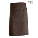 Fartuch Sredni Poliester Bawelna L995 - Chocolate