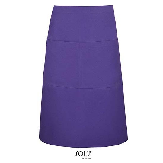 Fartuch Sredni Poliester Bawelna L995 - Dark Purple