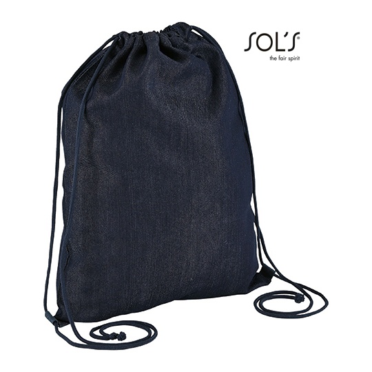 Plecak z denimu 7,5L LB02111 - Denim Brut