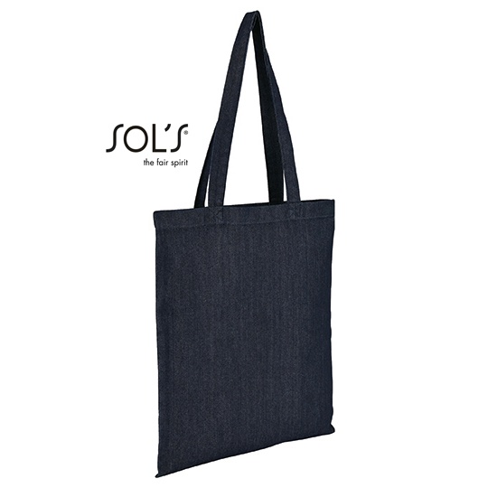 Torba zakupowa z denimu LB02112 - Denim Brut