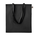 Torba Bawełniana Organiczna Długie Uchwyty LB04091 - Black