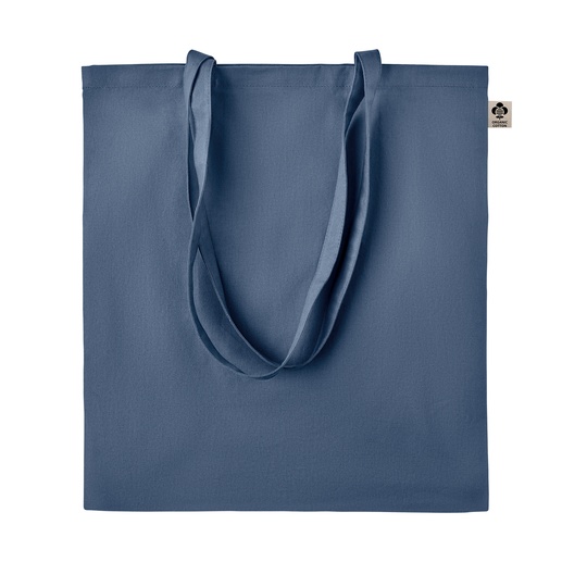 Torba Bawelniana Organiczna Dlugie Uchwyty LB04091 - Navy