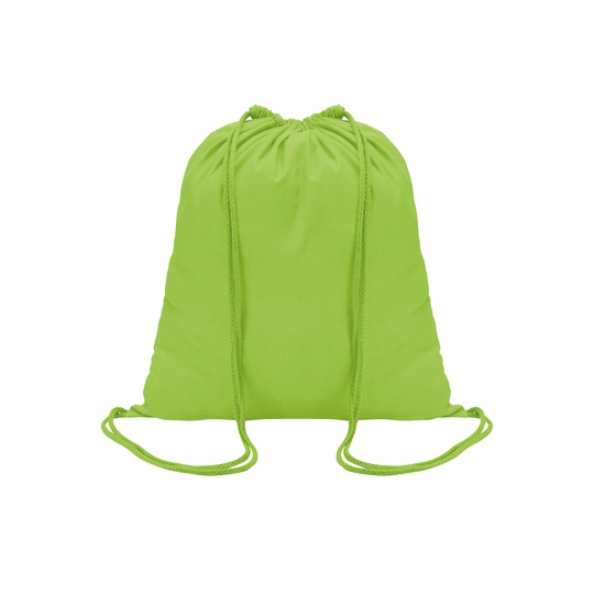 Plecak Worek Bawelniany ze Sznurkiem LB04095 - Yellow Green
