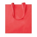 Torba na zakupy Klasyczna Bawelniana z Dlugimi Uchwytami LB04100 - Red