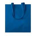 Torba na zakupy Klasyczna Bawelniana z Dlugimi Uchwytami LB04100 - Royal Blue 241