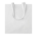 Torba na zakupy Klasyczna Bawelniana z Dlugimi Uchwytami LB04100 - White