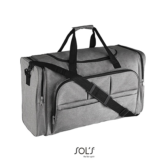 Torba Podrozna Weekendowa Poliester 600D LB70900 - Heather Grey