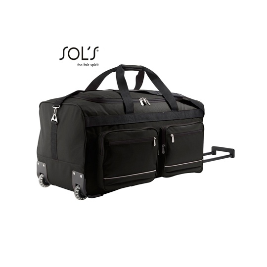 Torba Podrozna na Kolkach Poliester 600D 75L LB71000 - Black