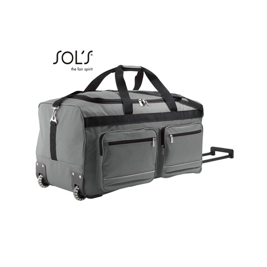 Torba Podrozna na Kolkach Poliester 600D 75L LB71000 - Graphite