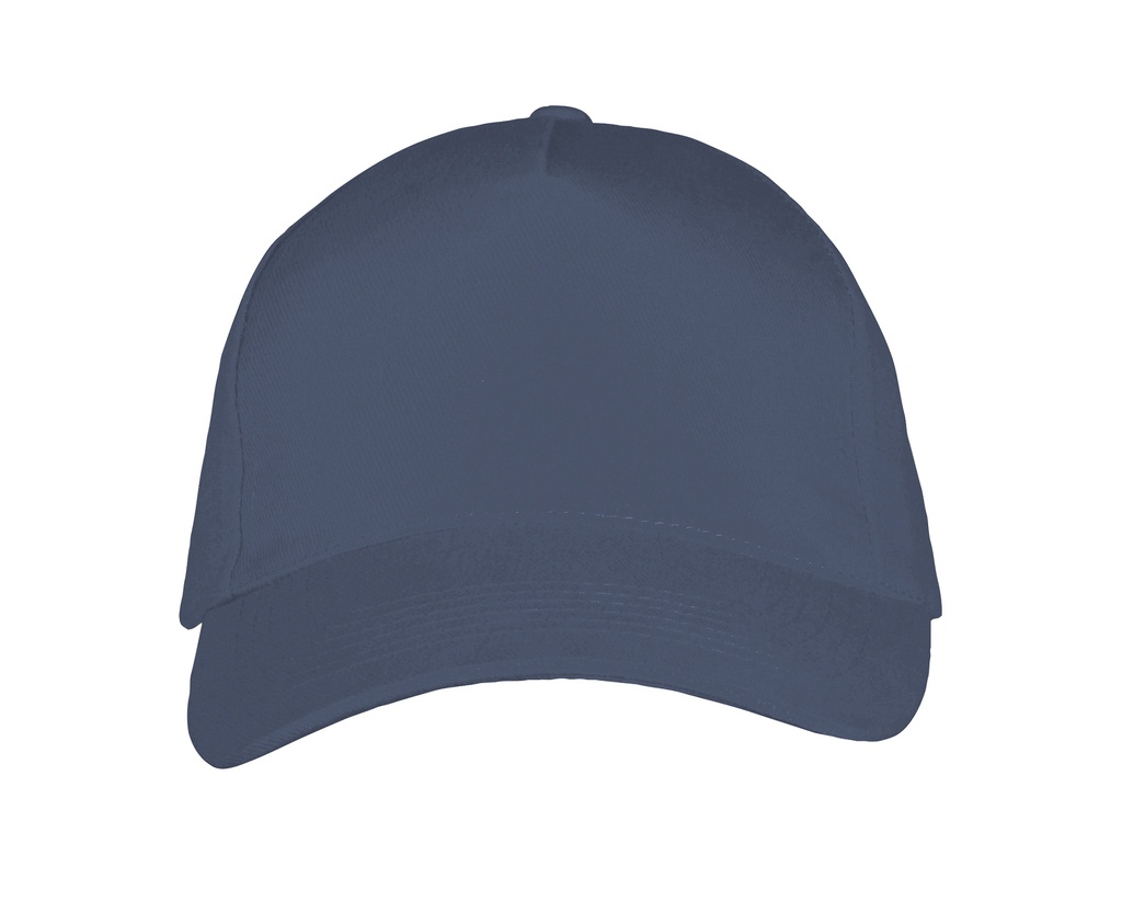 Czapka Pieciopanelowa Bawelniana LC00594 - Denim