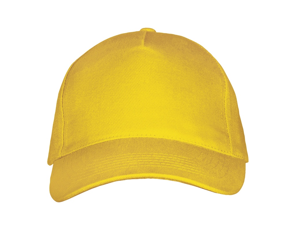 Czapka Pieciopanelowa Bawelniana LC00594 - Gold