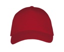 Czapka Pieciopanelowa Bawelniana LC00594 - Red
