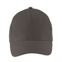 Czapka Pięciopanelowa Bawełniana LC00594 - Carbon Grey