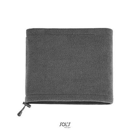 Komin polarowy z regulacją LC00597 - Charcoal Grey (Solid)