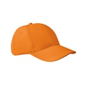 Czapka 6-panelowa LC04096 - Orange