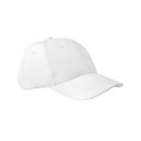 Czapka 6-panelowa Bawelniana LC04096 - White