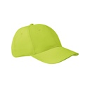 Czapka 6-panelowa Bawelniana LC04096 - Yellow Green