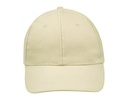Czapka 6-panelowa Bawełniana LC88100 - Beige