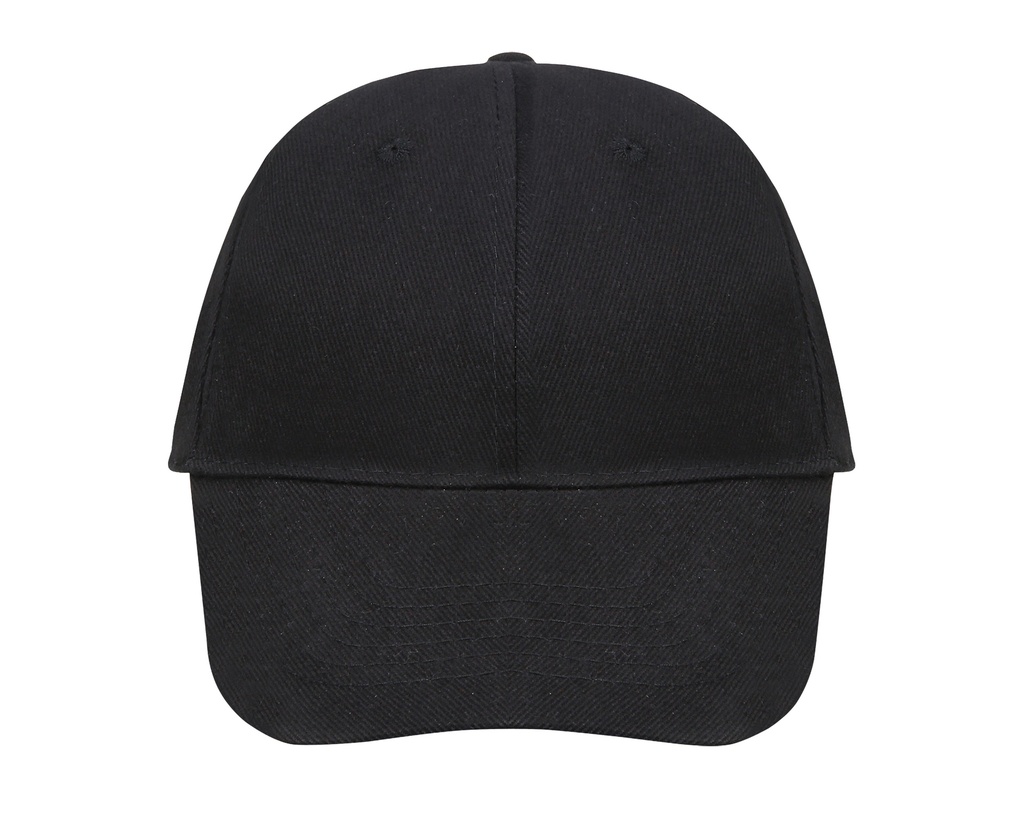 Czapka 6-panelowa z regulacją LC88100 - Black