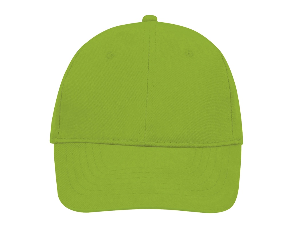 Czapka 6-panelowa Bawelniana LC88100 - Lime