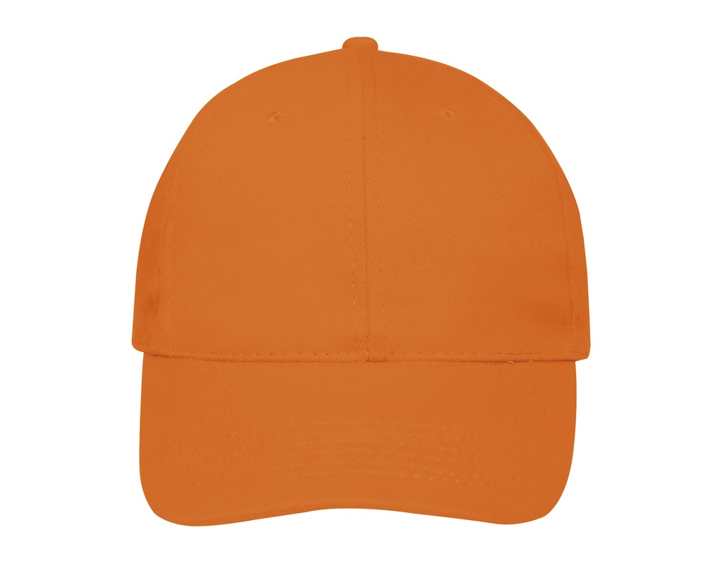 Czapka 6-panelowa Bawelniana LC88100 - Orange
