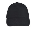 Czapka 5-panelowa Lekka Bawełniana LC88110 - Black