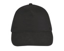 Czapka 5-panelowa Lekka Bawelniana LC88110 - Dark Grey (Solid)