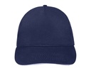 Czapka 5-panelowa Lekka Bawelniana LC88110 - French Navy & White