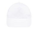 Czapka 5-panelowa Lekka Bawelniana LC88110 - White