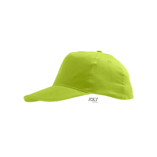 Czapka Dziecieca 5-panelowa Bawelniana LC88111 - Apple Green