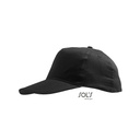 Czapka Dziecieca 5-panelowa Bawelniana LC88111 - Black
