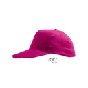 Czapka Dziecieca 5-panelowa Bawelniana LC88111 - Fuchsia