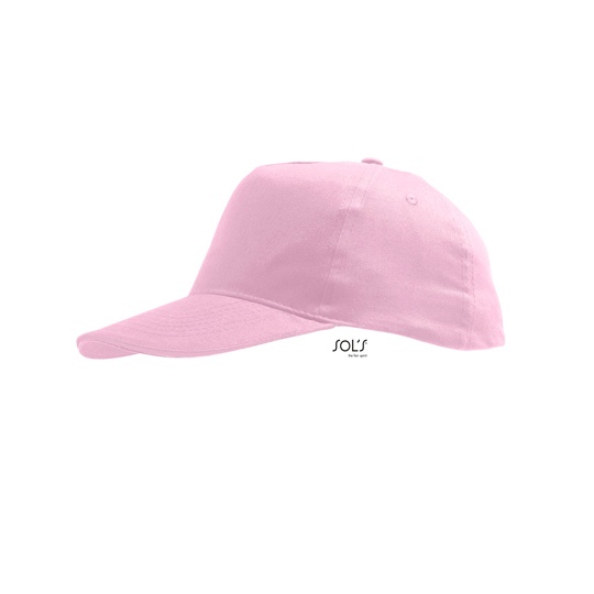 Czapka Dziecieca 5-panelowa Bawelniana LC88111 - Pink