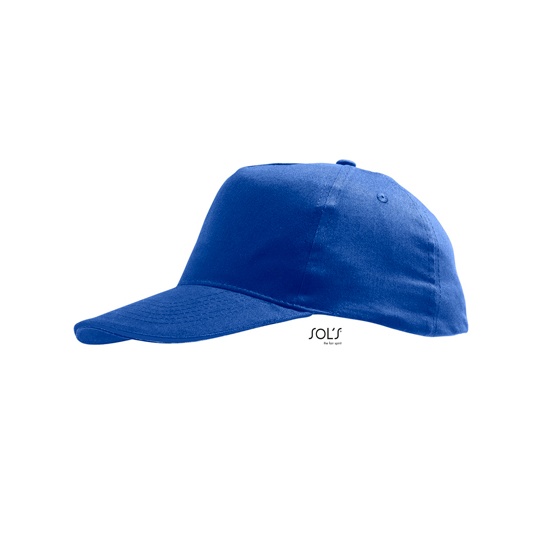 Czapka Dziecieca 5-panelowa Bawelniana LC88111 - Royal Blue 241