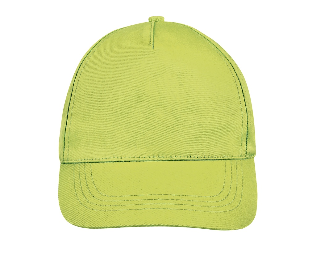 Czapka Pieciopanelowa Bawełniana LC88119 - Apple Green