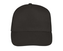 Czapka Pieciopanelowa Bawełniana LC88119 - Dark Grey (Solid)