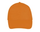Czapka Pieciopanelowa Bawelniana LC88119 - Orange